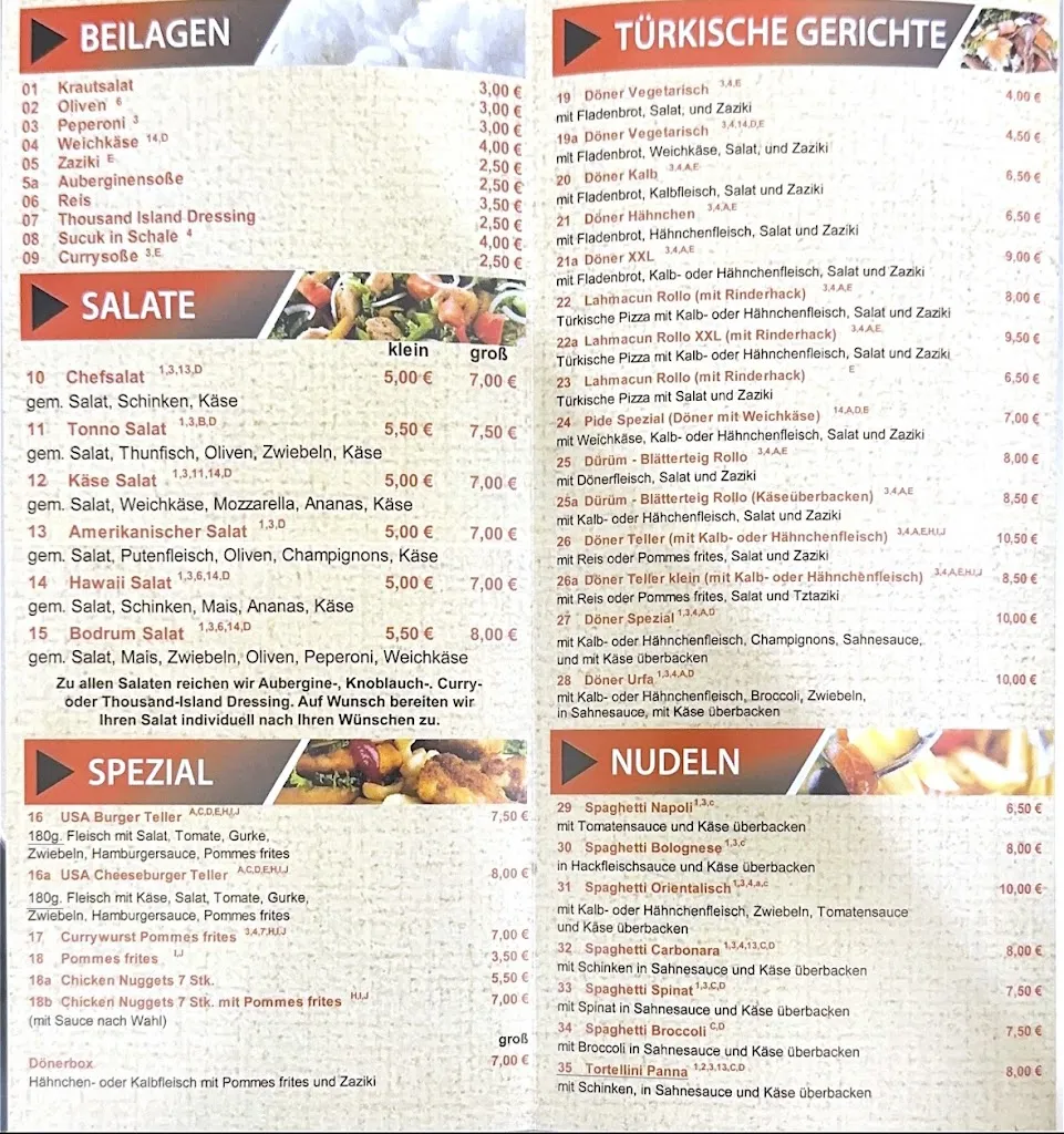Menu_Bistro Bodrum_(Unterweser)_image_2