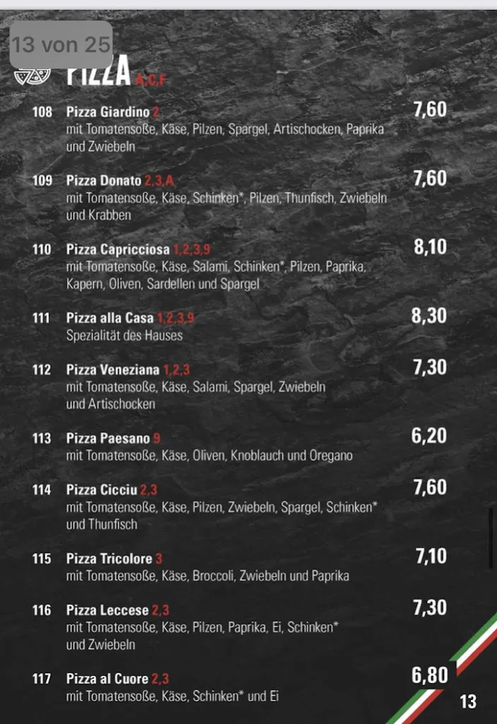 Menu_Ristorante Pizzeria La Casa Brakel_Brakel_immagine_3