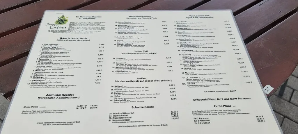 Menu_Zum Pferdestall. Janni's Cusina_Dortmund_image_2