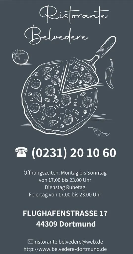 Menu_Ristorante Belvedere_Dortmund_immagine_1