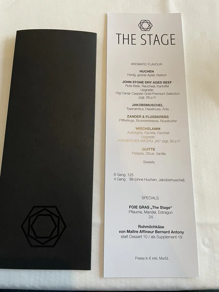 Menu_The Stage_Dortmund_immagine_1