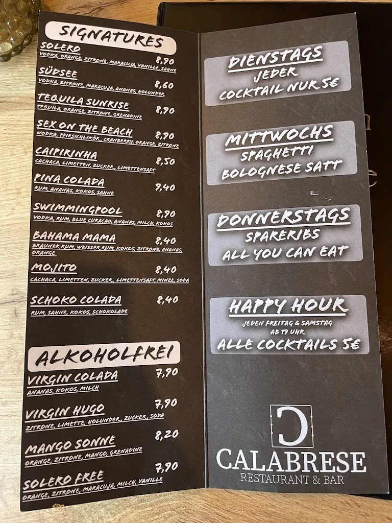 Menu_Restaurant Calabrese_Bramstedt_image_1