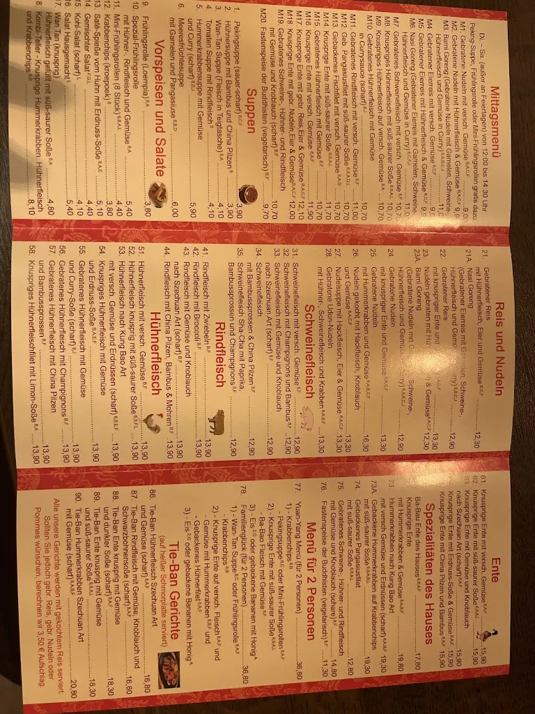 Menu_Restaurant Yummy_Bramsche_image_1