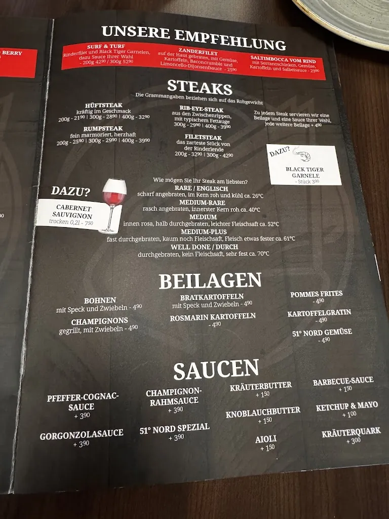 Menu_51° Nord - Steakhouse & Bar_Braunlage_image_3