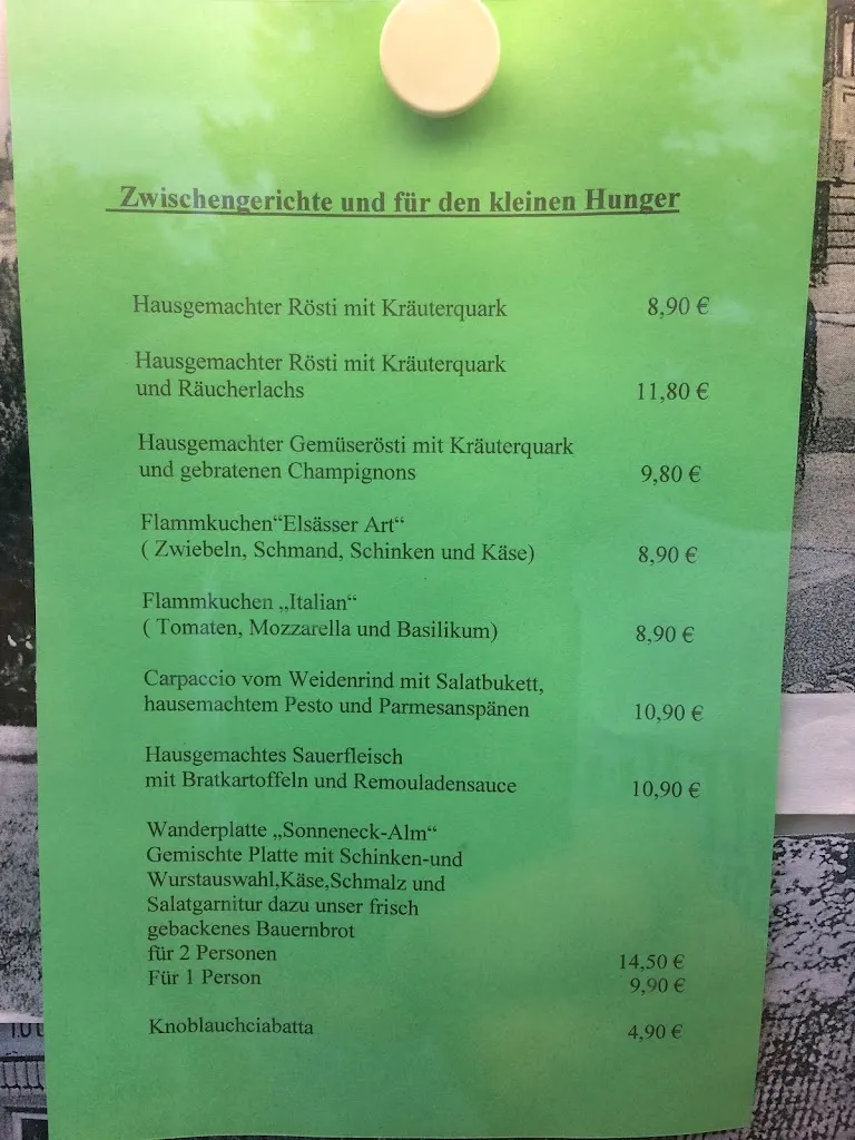 Menu_Sonneneck Alm_Braunlage_immagine_1