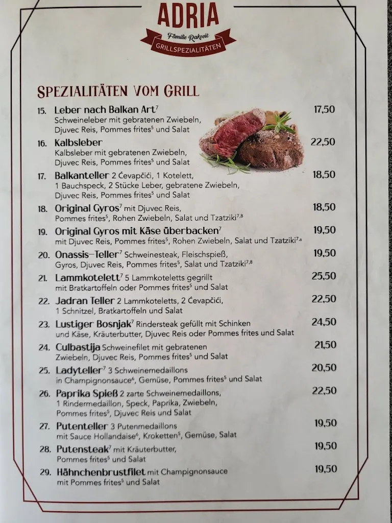 Menu_ADRIA Grill_Braunlage_image_4