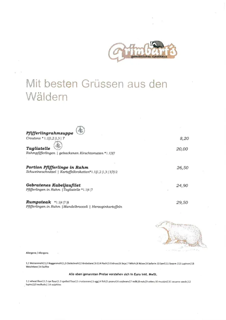 Menu_Hapimag Restaurant Grimbarts_Braunlage_image_3