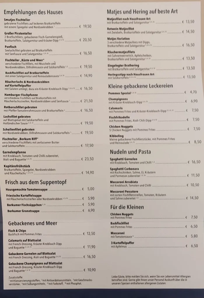Menu_Knurrhahn Fischschnellrestaurant_Borkum_image_1