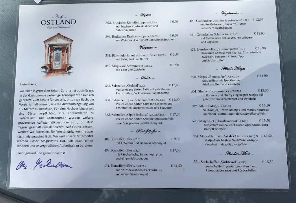 Menu_Cafe Restaurant Ostland_Borkum_image_1