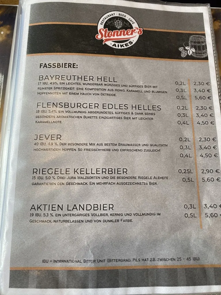 Menu_Stonner´s Aikes_Borkum_image_2