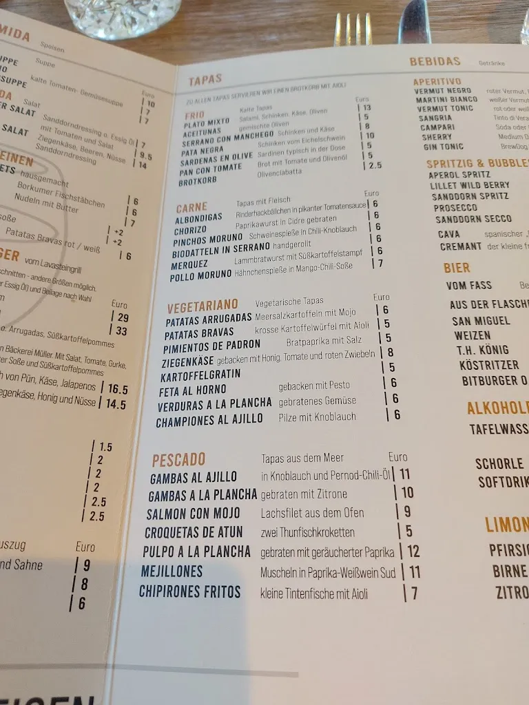 Menu_In Undis - Vinothek und Tapasbar_Borkum_image_4