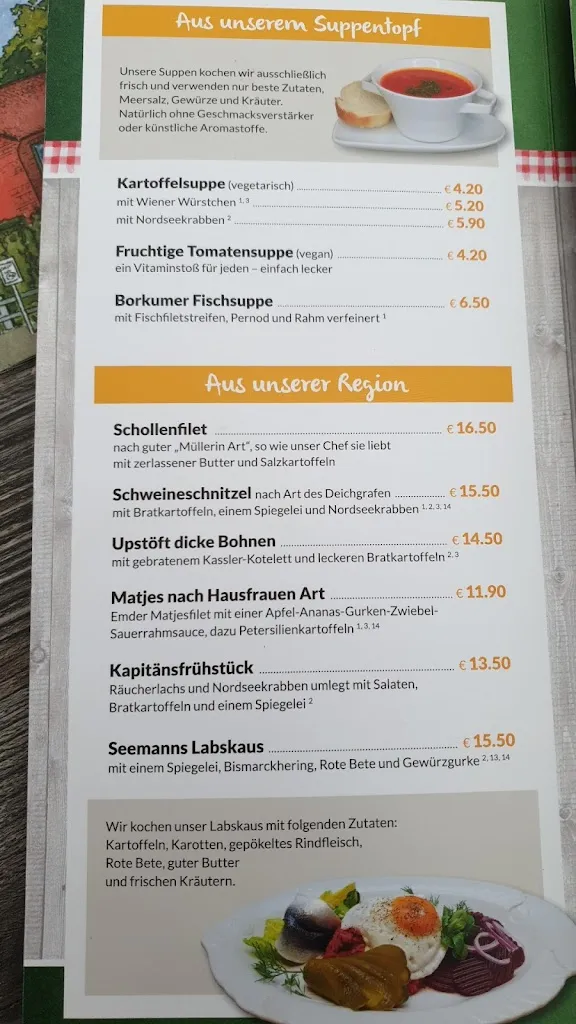Menu_Hofcafe Bauernstuben im Ostland_Borkum_image_2