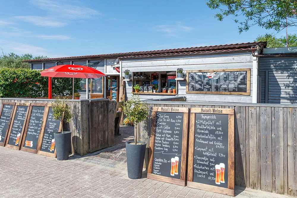 Dünenbudje restaurant in Borkum