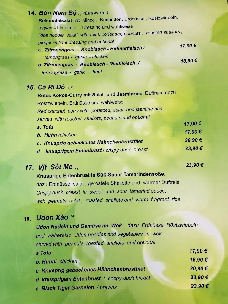 Menu_Reis - Insel Restaurant vietnamesische Küche_Borkum_immagine_1