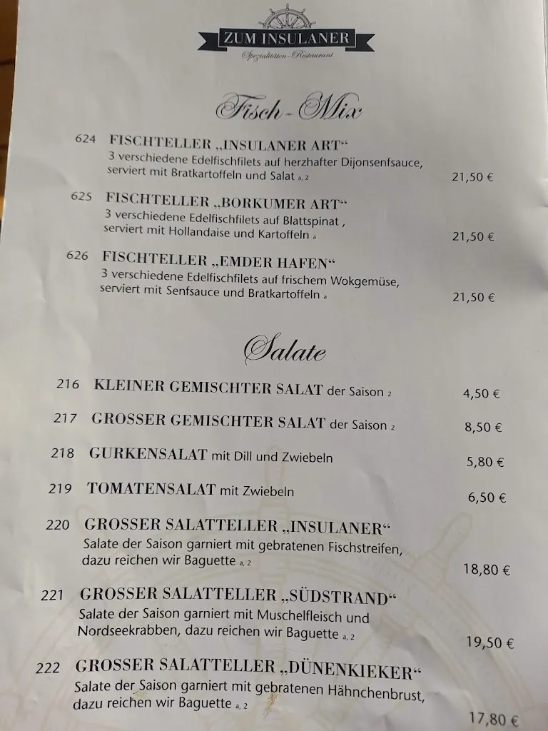 Menu_Zum Insulaner_Borkum_image_1