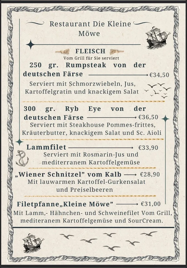 Menu_Restaurant Die Kleine Möwe_Borkum_image_3