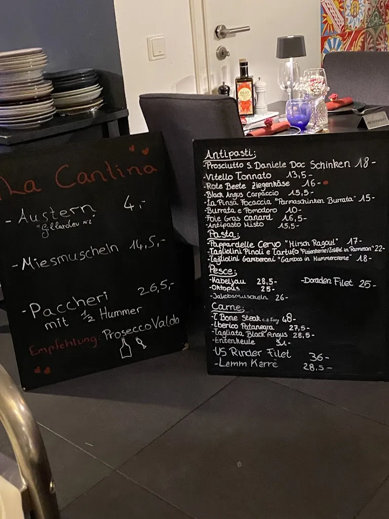 Menu_La Cantina- Wine Bar Restaurant_Brüggen_image_1