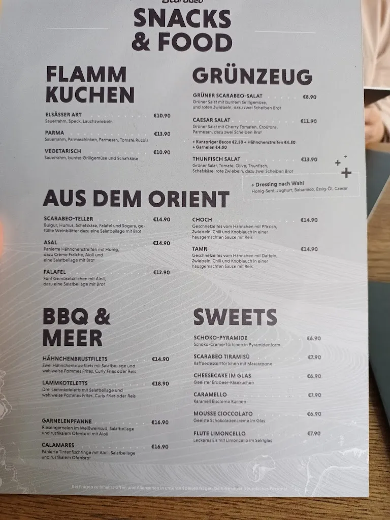 Menu_Scarabeo Bückeburg_Bückeburg_image_1