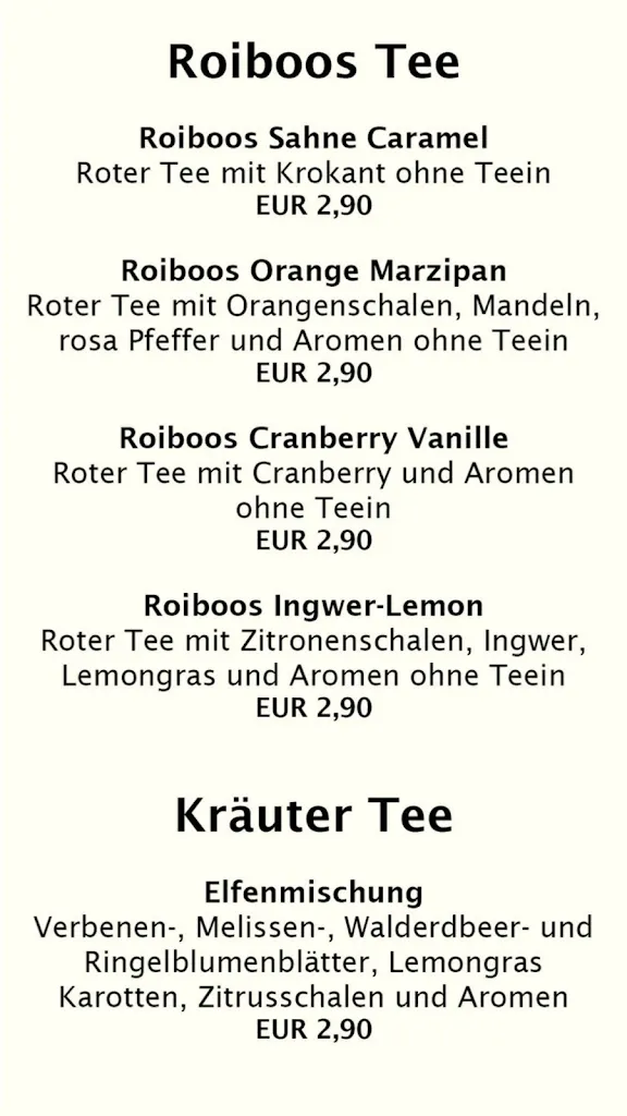 Menu_Le Bistro_Bückeburg_immagine_3
