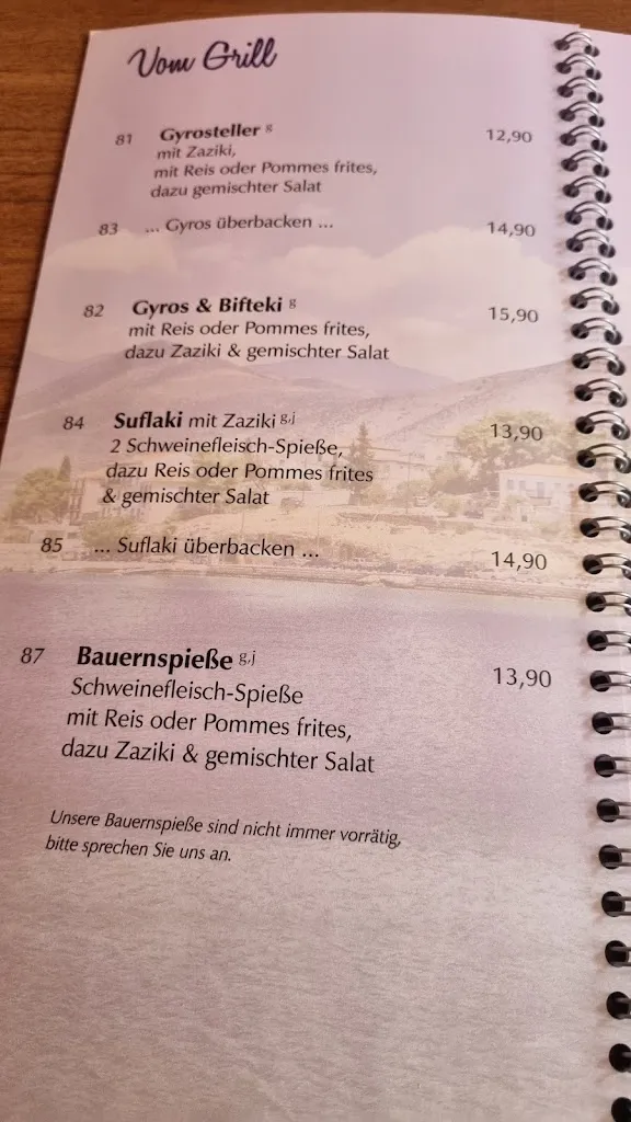 Menu_Athen Das Griechische Restaurant_Bückeburg_immagine_3