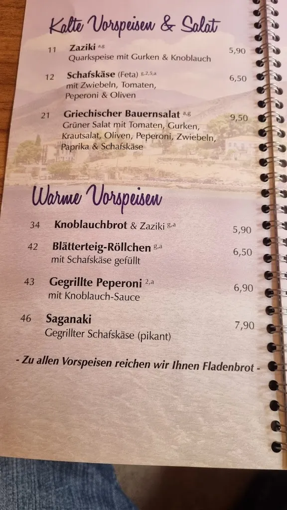 Menu_Athen Das Griechische Restaurant_Bückeburg_immagine_4