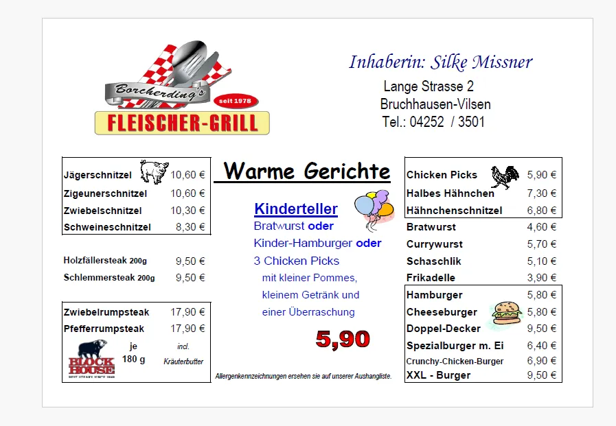 Menu_Borcherding´s Fleischer-Grill_Bruchhausen-Vilsen_image_1
