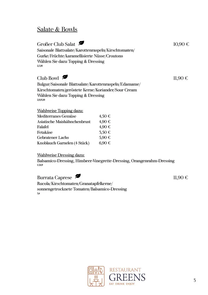 Menu_Greens Restaurant und Partyservice_Nordheide_immagine_4
