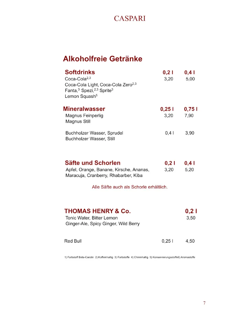 Menu_Caspari Restaurant - Café | Bar | Restaurant - Buchholz in der Nordheide_Nordheide_image_2