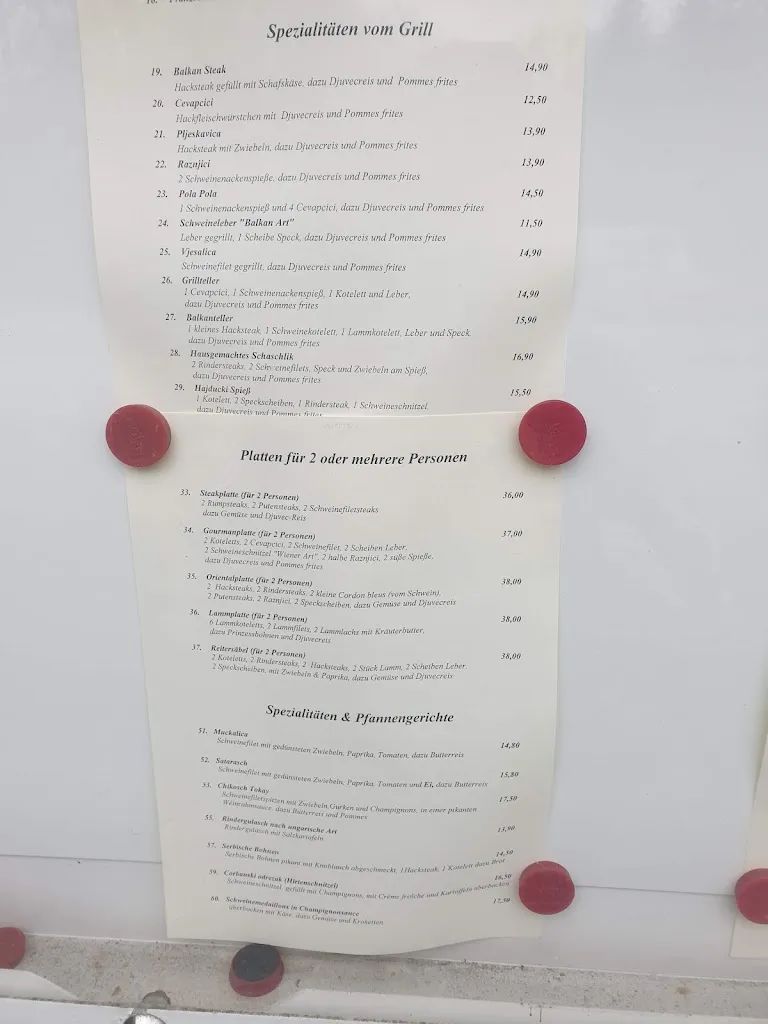 Menu_Restaurant Bosna_Nordheide_immagine_2