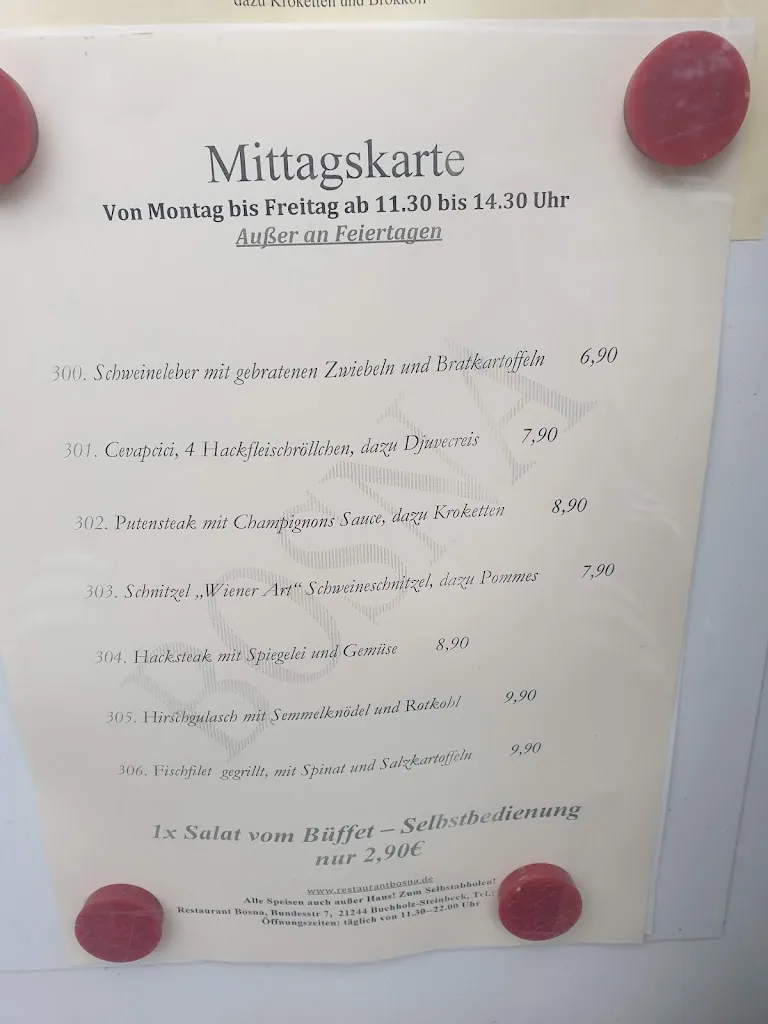 Menu_Restaurant Bosna_Nordheide_immagine_3