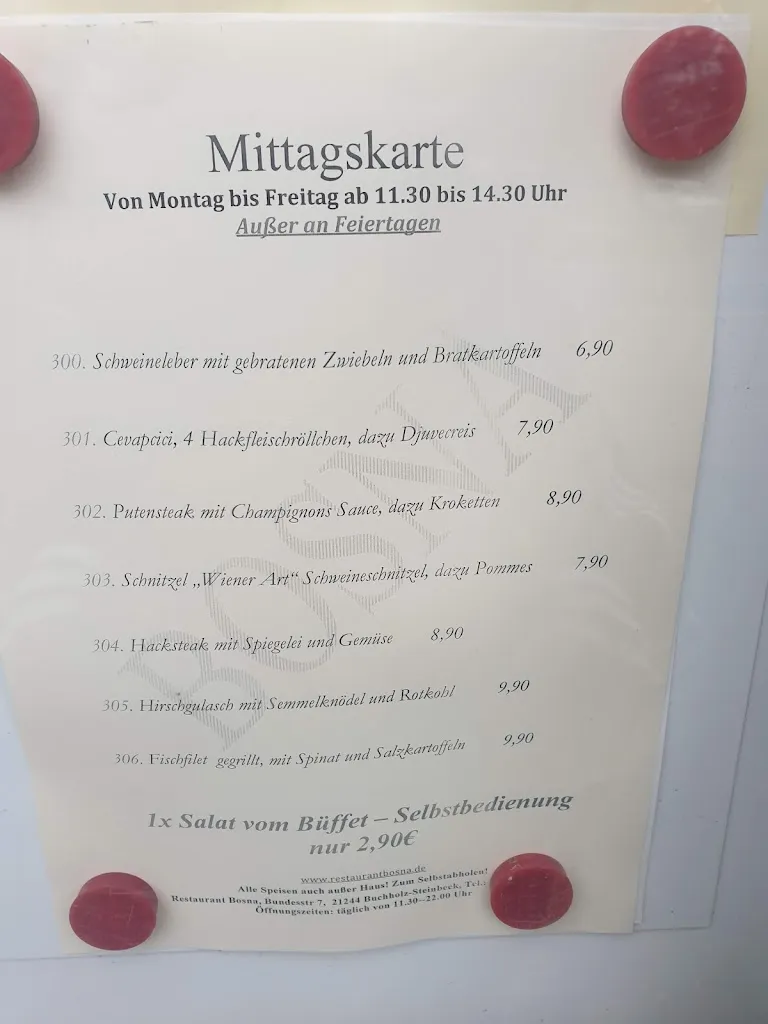 Menu_Restaurant Bosna_Nordheide_immagine_4