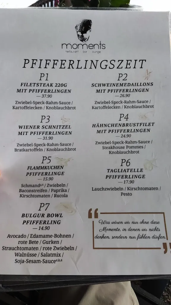 Menu_Moments - Restaurant | Bar | Lounge_Celle_immagine_1