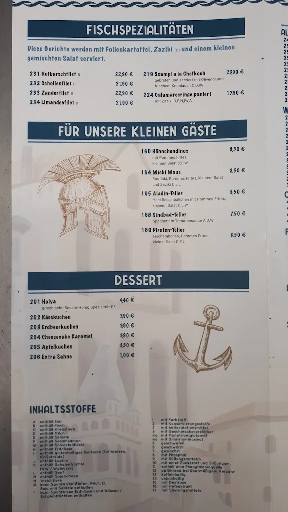 Menu_Restaurant Mediterranean_Butjadingen_image_2