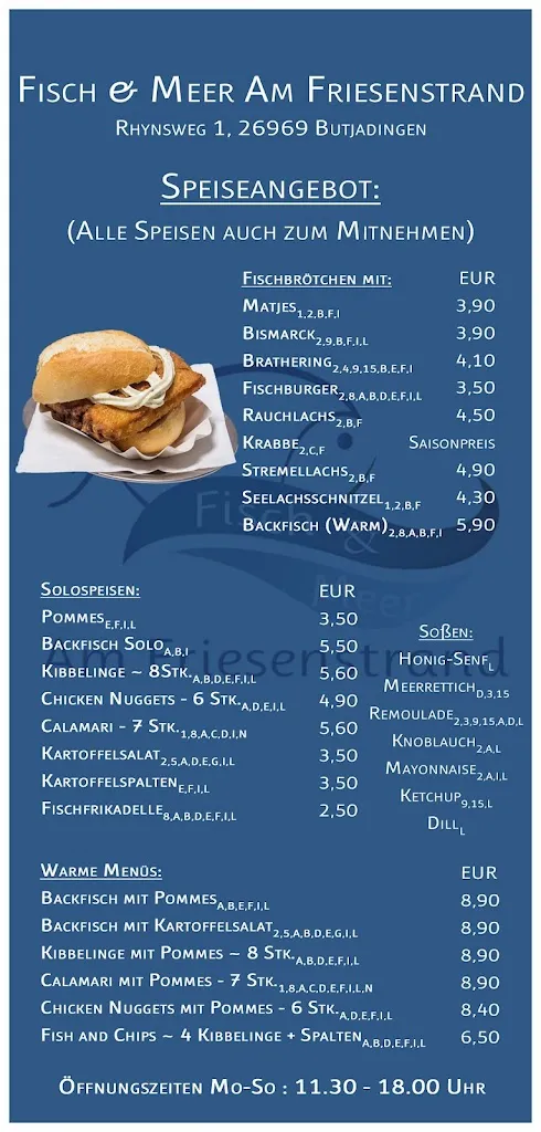 Menu_Fisch & Meer - Am Friesenstrand_Butjadingen_image_1