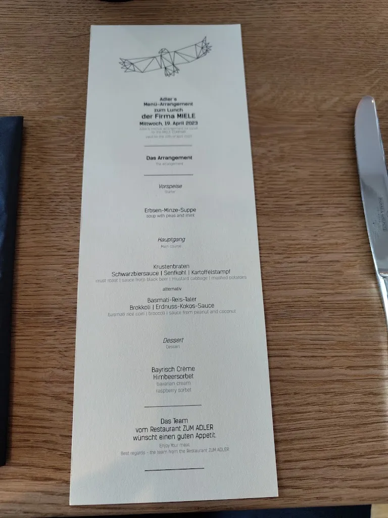 Menu_Restaurant ZUM ADLER_Bünde_image_3