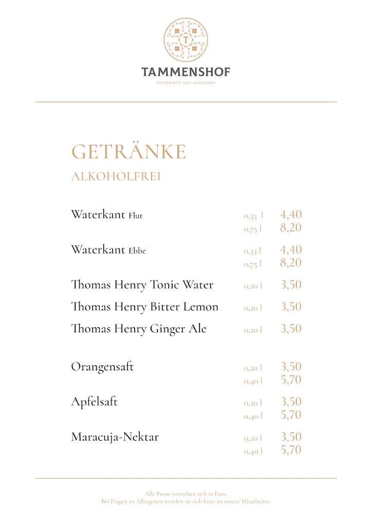 Menu_Restaurant Tammenshof GmbH_Bunde_image_2