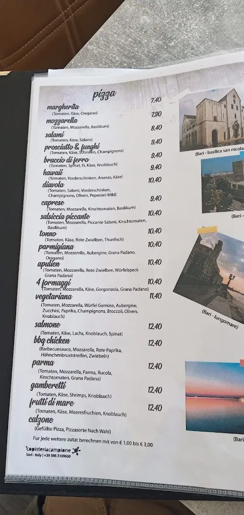 Menu_L'Osteria Apulien Bunde_Bunde_image_1