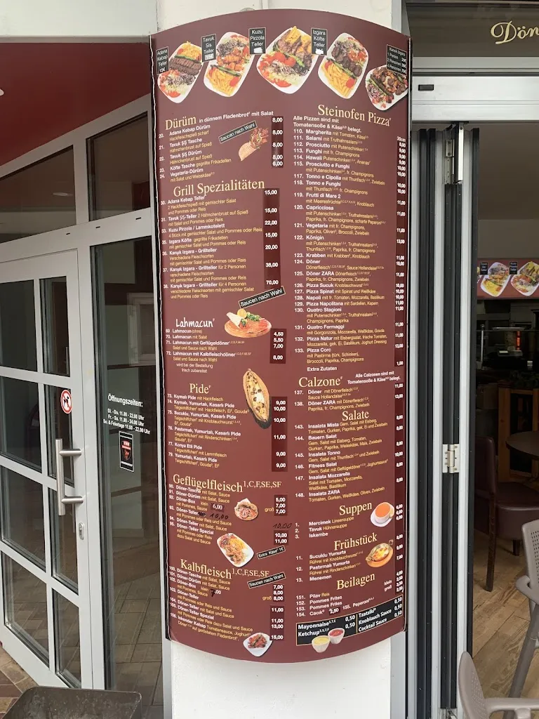 Menu_Restaurant Zara Grill_Bünde_immagine_3