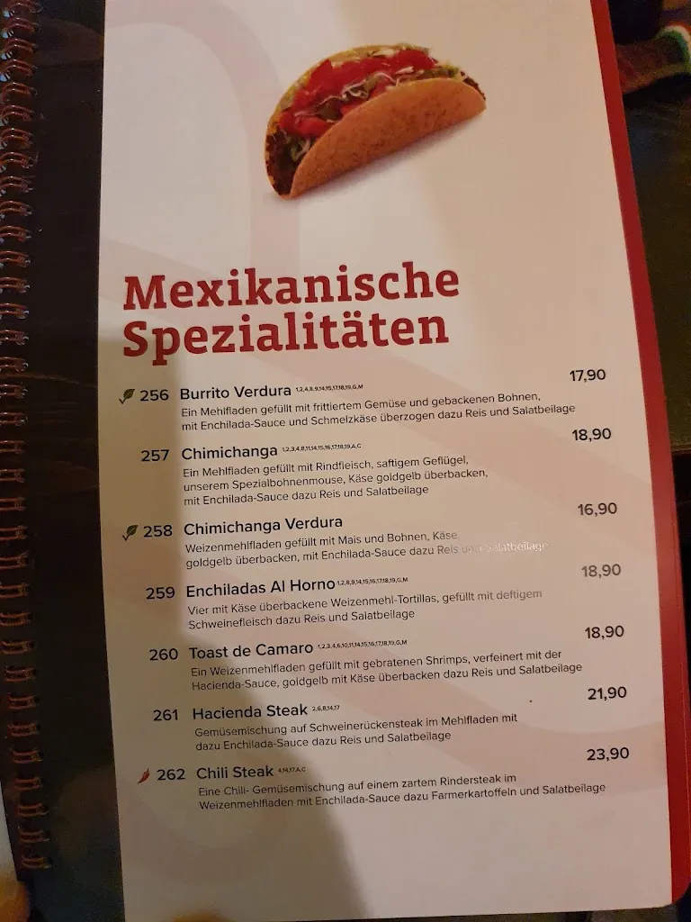 Menu_El Sombrero_Bünde_immagine_1