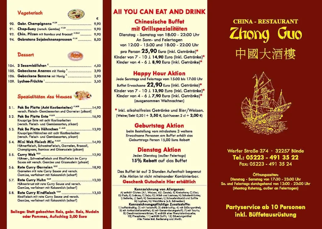 Menu_China Restaurant Zhong Guo_Bünde_image_2