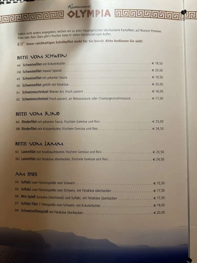 Menu_Restaurant Olympia_Bünde_immagine_3
