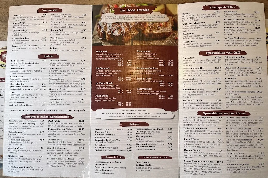 Menu_La Boca Steaks &more_Buxtehude_image_2