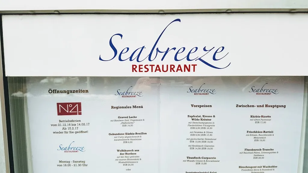 Menu_SeaBreeze Restaurant & Bar_Buxtehude_image_1