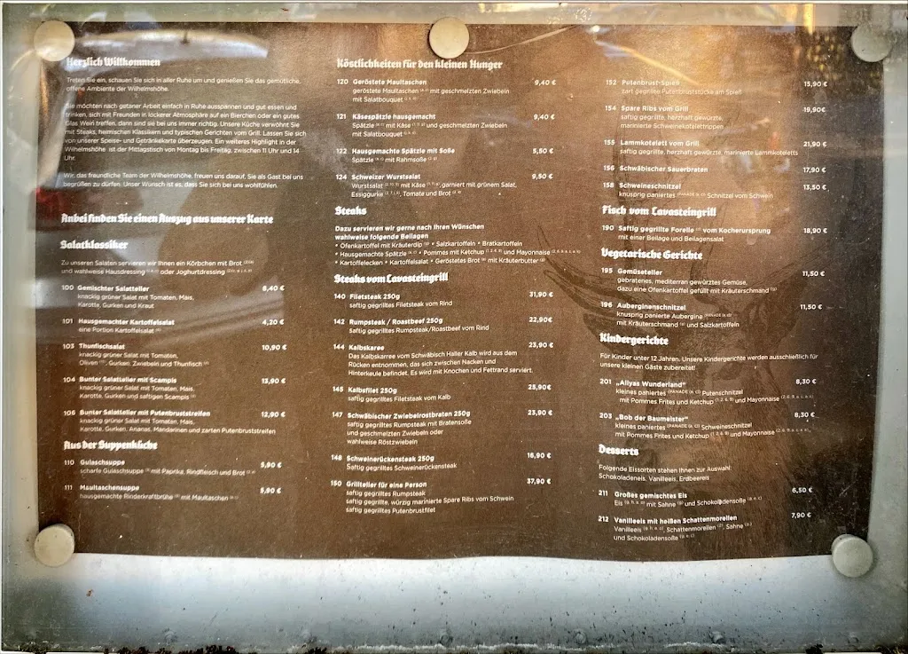 Menu_Wilhelmshöhe Aalen_Aalen_image_1