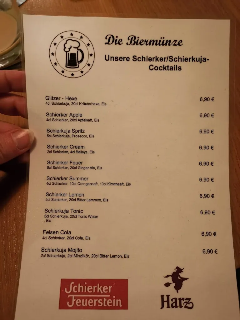 Menu_Die Biermünze_Clausthal-Zellerfeld_immagine_2