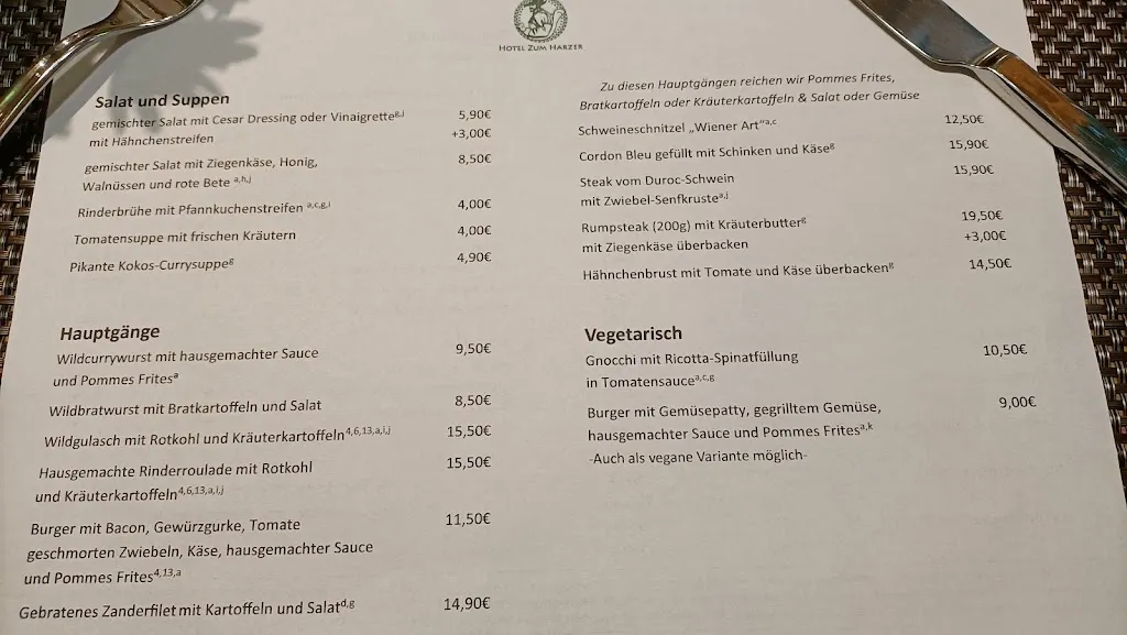 Menu_Restaurant Calvör_Clausthal-Zellerfeld_image_1