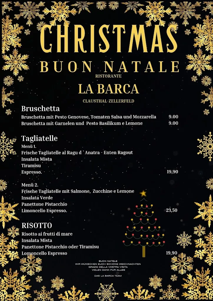 Menu_Ristorante La Barca_Clausthal-Zellerfeld_image_1