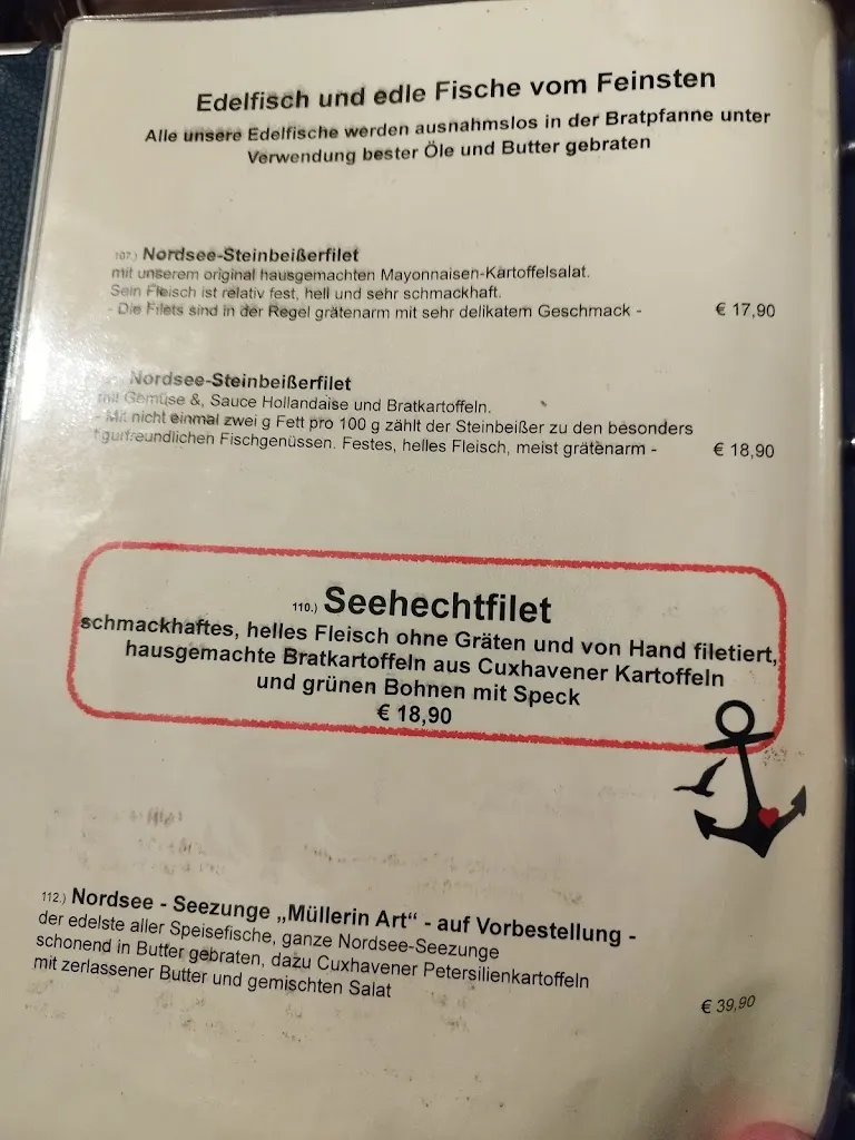 Menu_Hus op'n Diek - Fischrestaurant_Cuxhaven_image_1