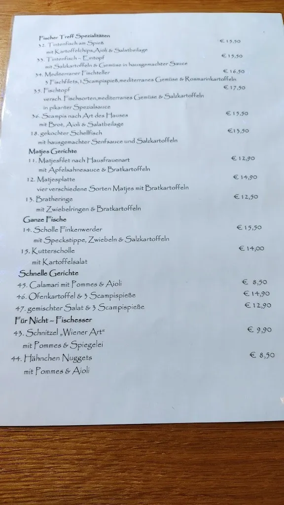 Menu_Restaurant Fischer-Treff_Cuxhaven_image_2