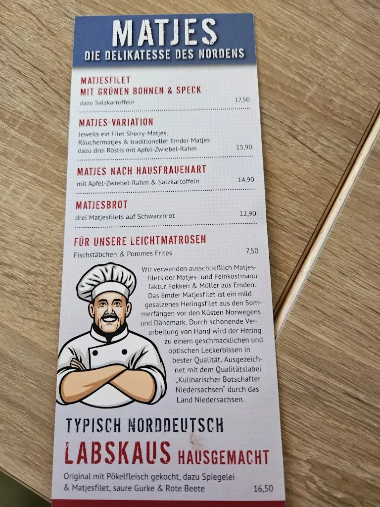 Menu_Restaurant PIERVIER Cuxhaven - Alte Liebe_Cuxhaven_image_1